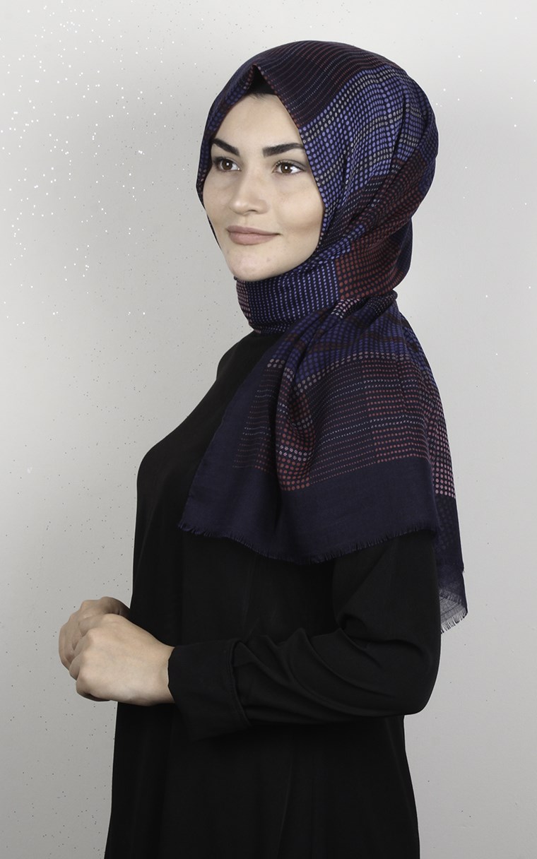 Pamuklu Desenli Şal 5770-4