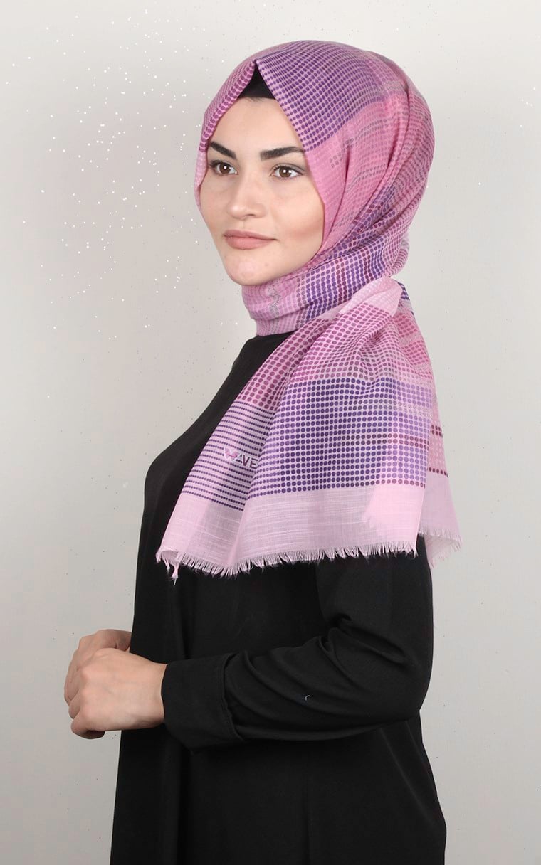 Pamuklu Desenli Şal 5770-7
