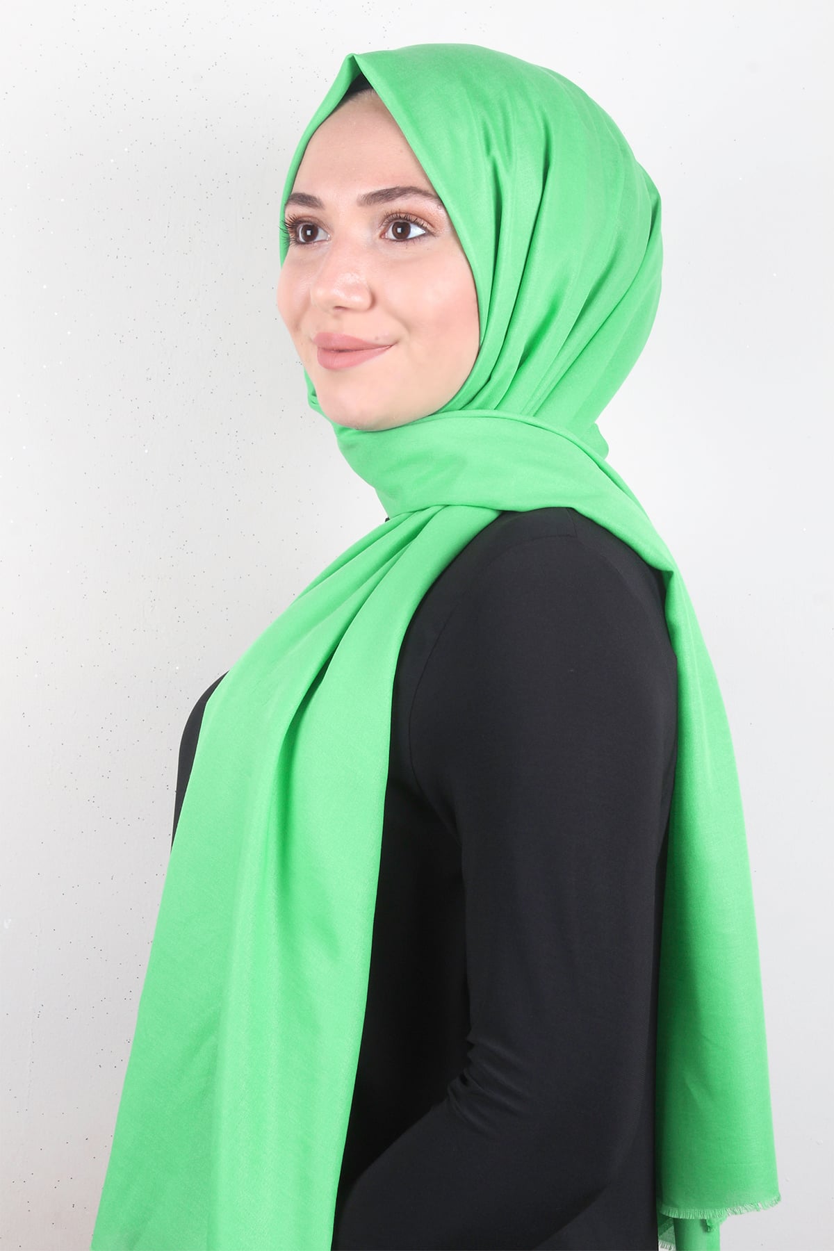 Pamuklu Düz Şal 2803-39 Benetton
