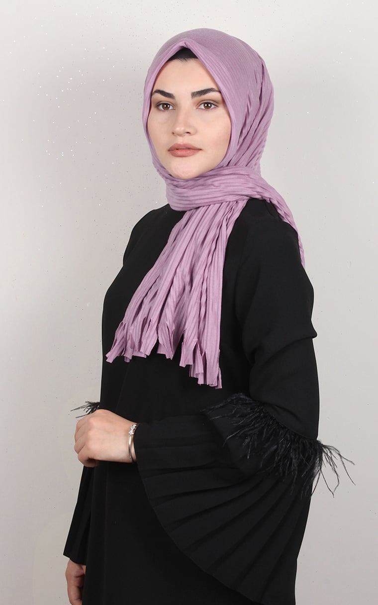 Pamuklu Hazır Şal 1589-29 Pembe
