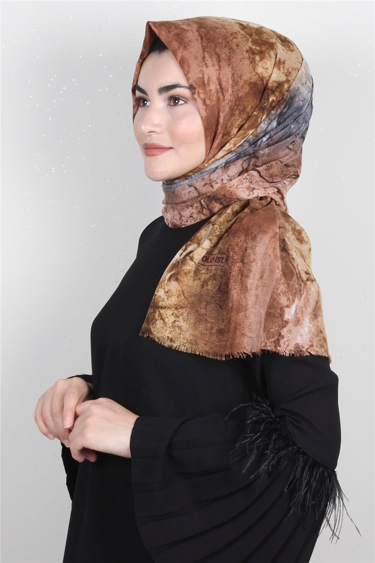 Pamuklu Serin Şal 2450-14 Bal Köpüğü