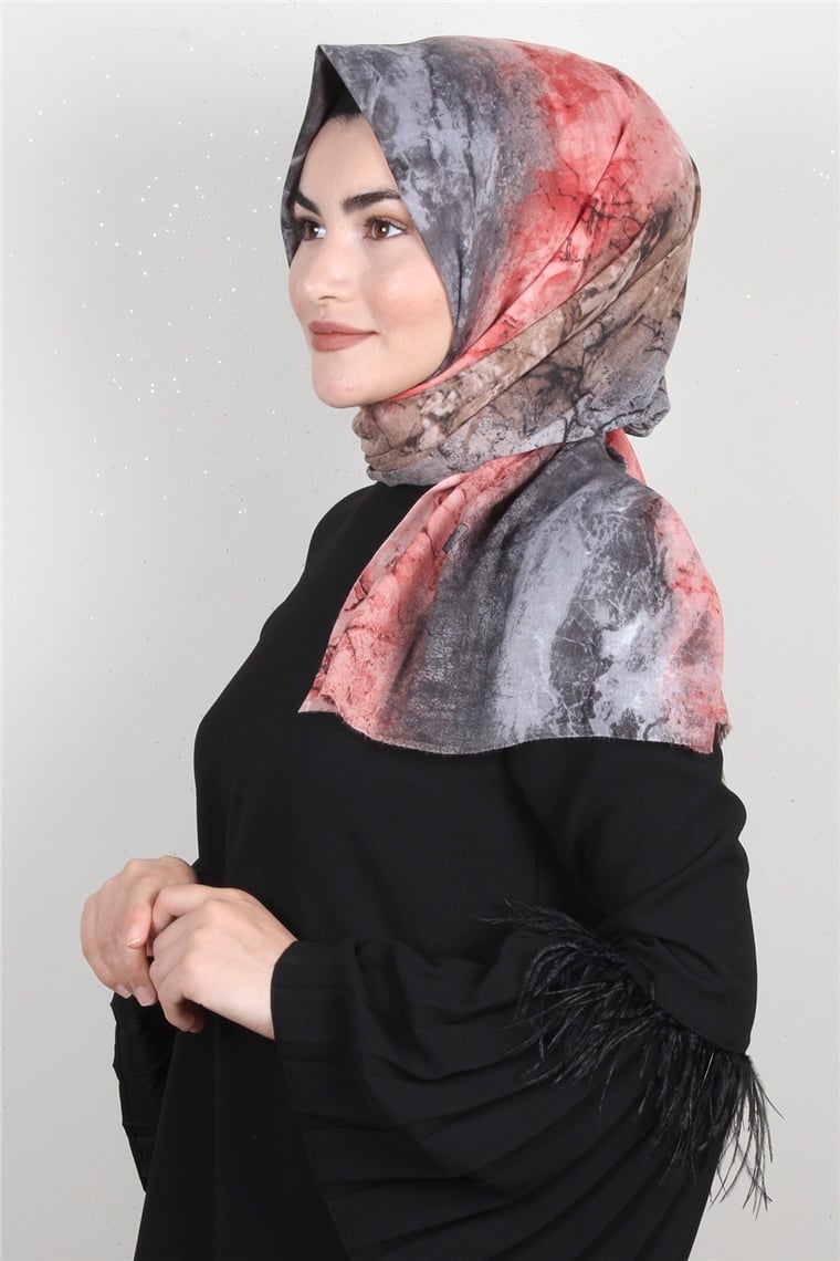 Pamuklu Serin Şal 2450-2 Şeftali