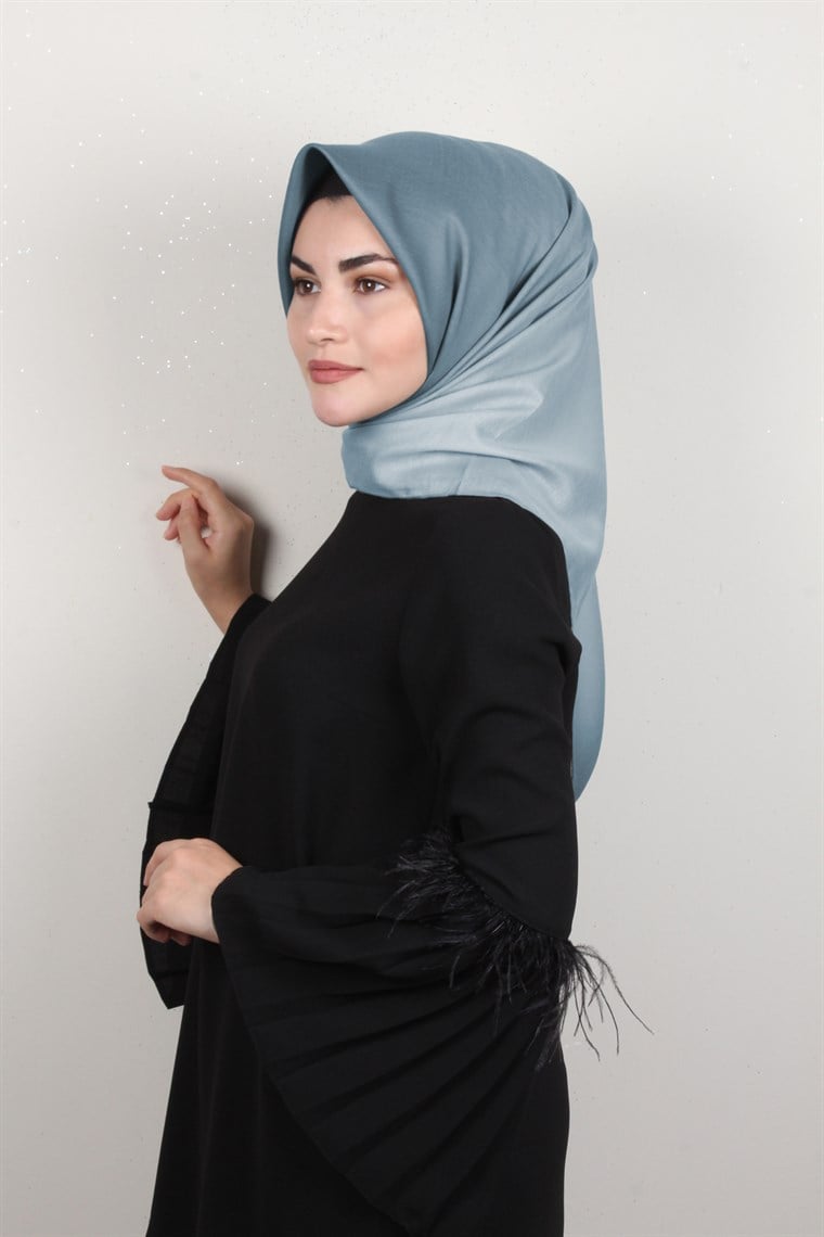 Pamuklu Soft Eşarp 3331-12 Mint Yeşili