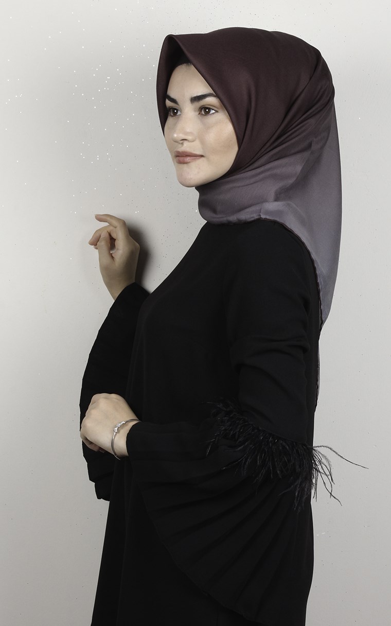 Pamuklu Soft Eşarp 3331-16 Bordo