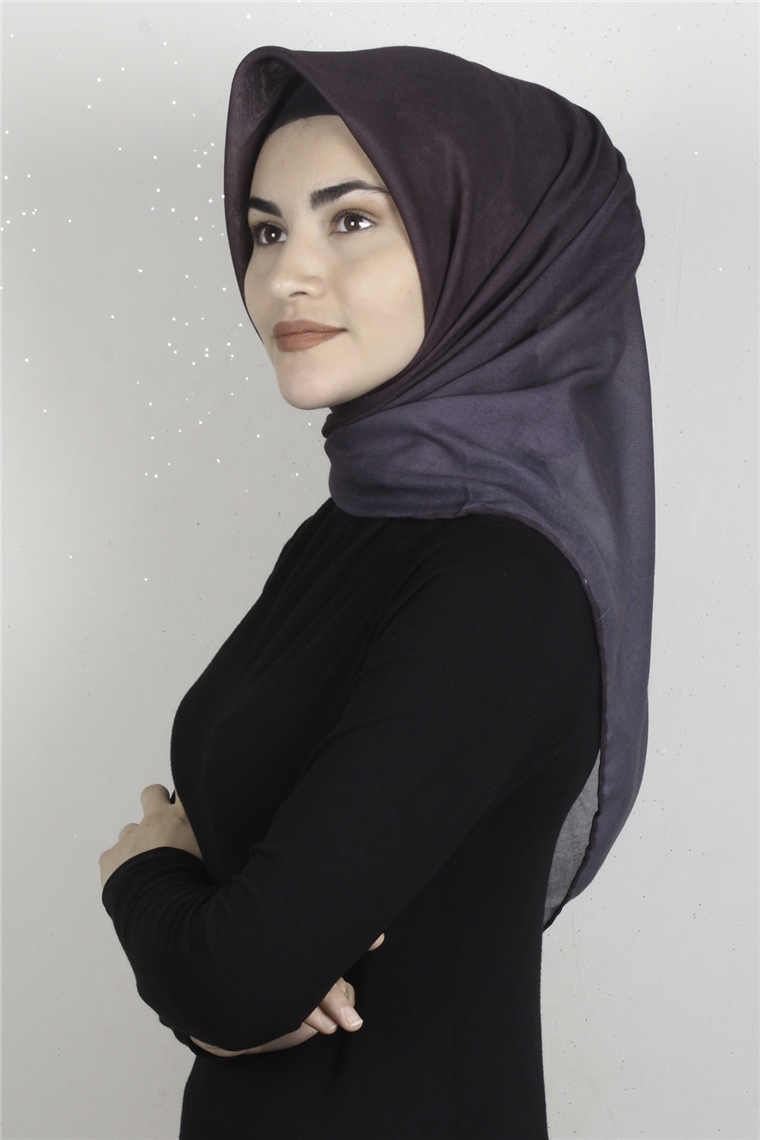 Pamuklu Soft Eşarp 3331-19 Mor