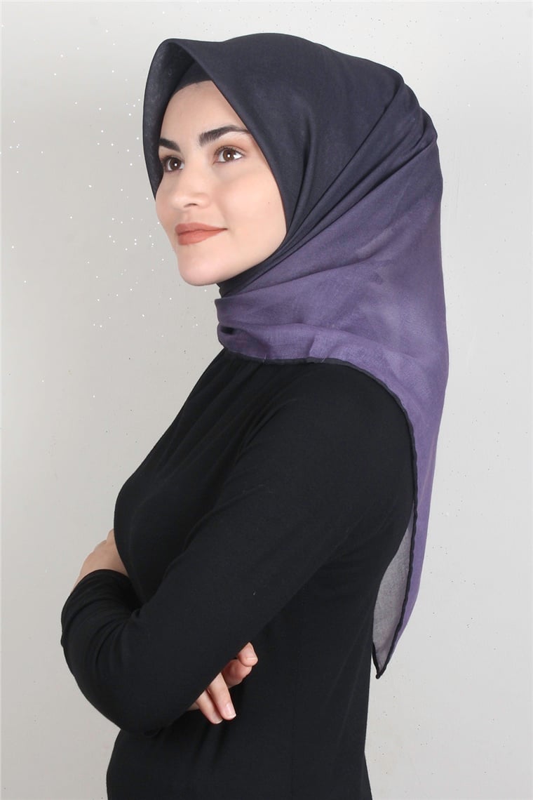 Pamuklu Soft Eşarp 3331-23 Lila