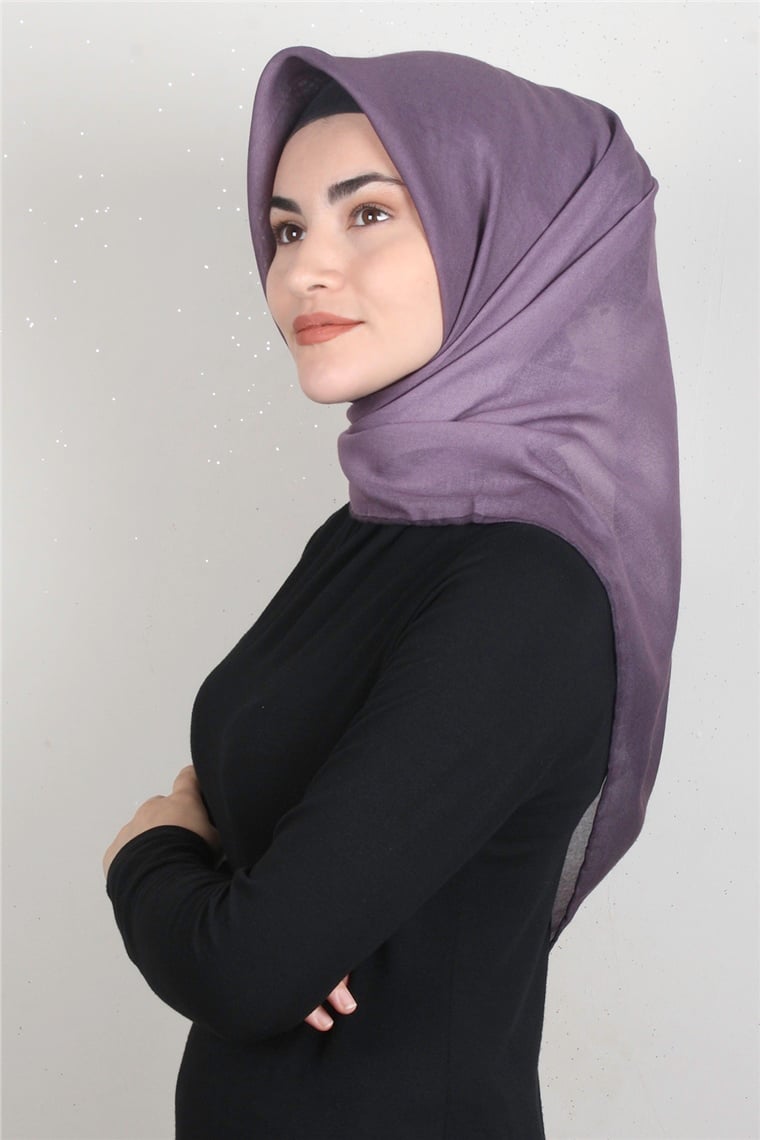 Pamuklu Soft Eşarp 3331-28 Leylak
