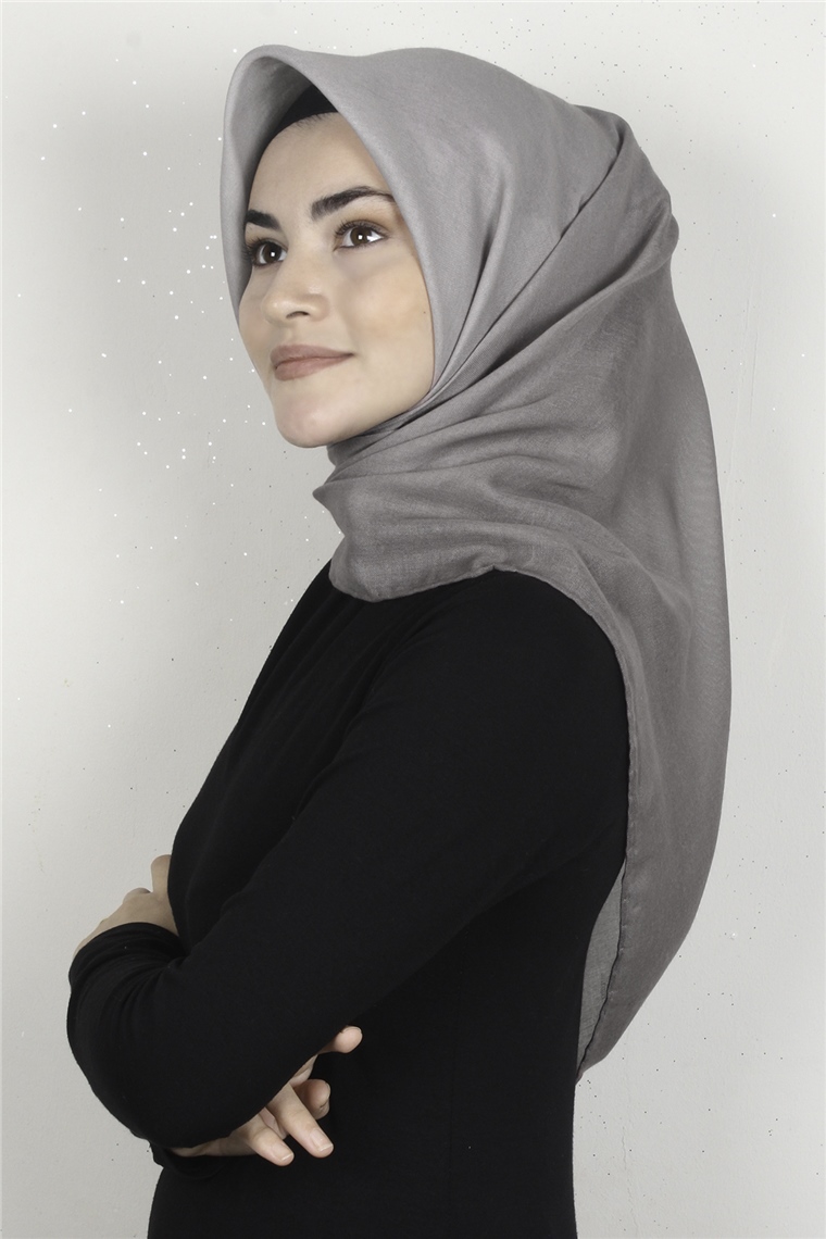 Pamuklu Soft Eşarp 3331-34 Açık Vizon