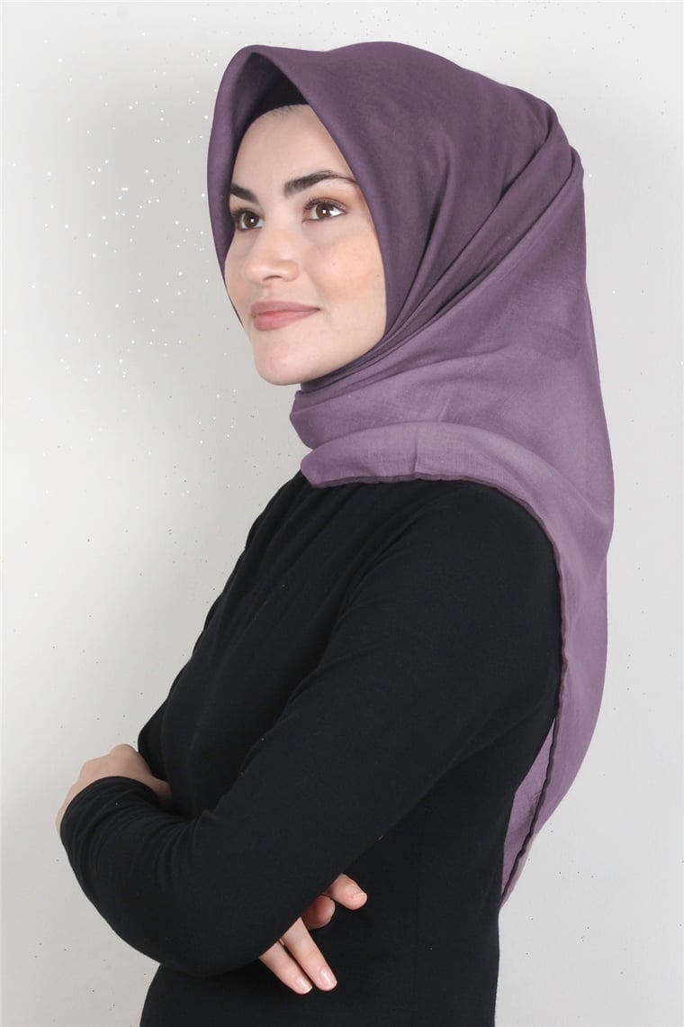 Pamuklu Soft Eşarp 3331-39 Gül Kurusu