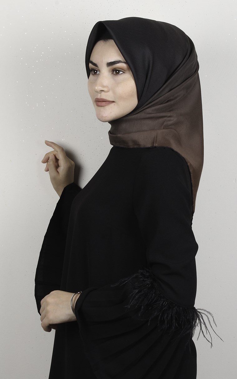 Pamuklu Soft Eşarp 3331-6 Taba