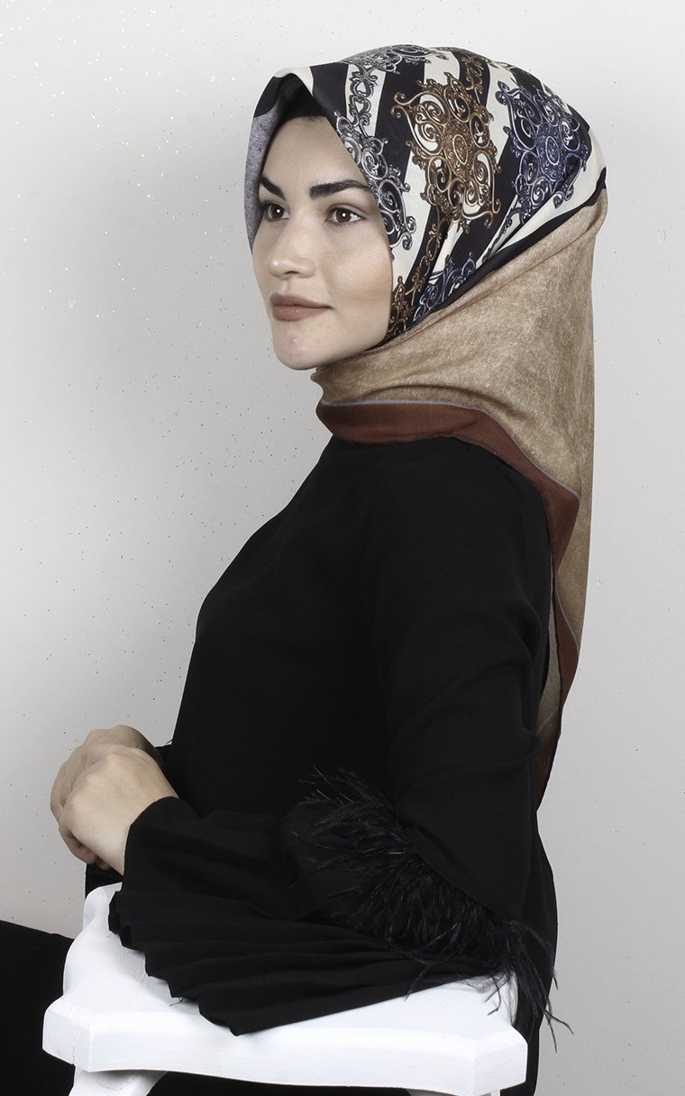 Pamuklu Soft Eşarp 3333-7