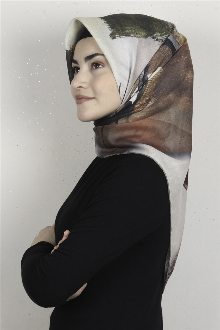 Pamuklu Soft Eşarp 3334-13