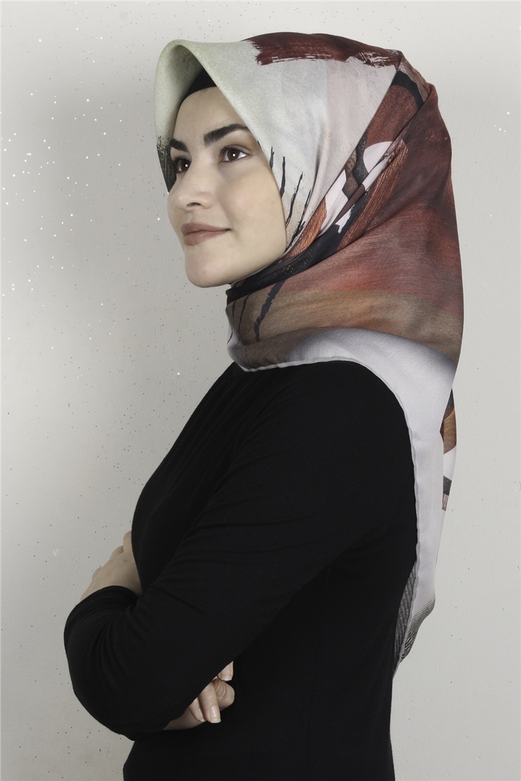 Pamuklu Soft Eşarp 3334-14