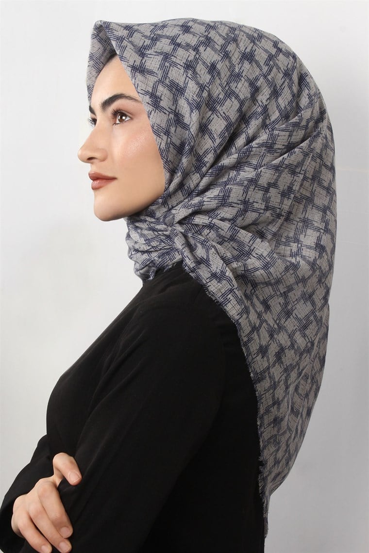 Pamuklu Trend Eşarp  1716-1