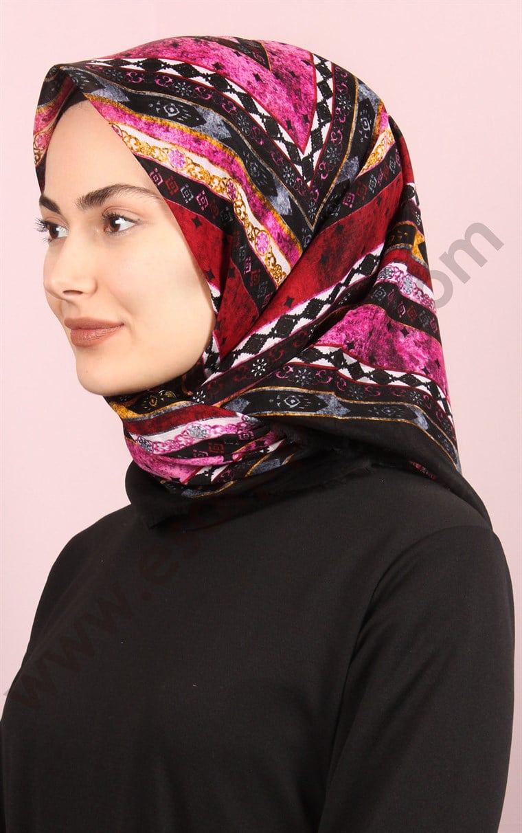 Pamuklu Trend Eşarp  1716-2