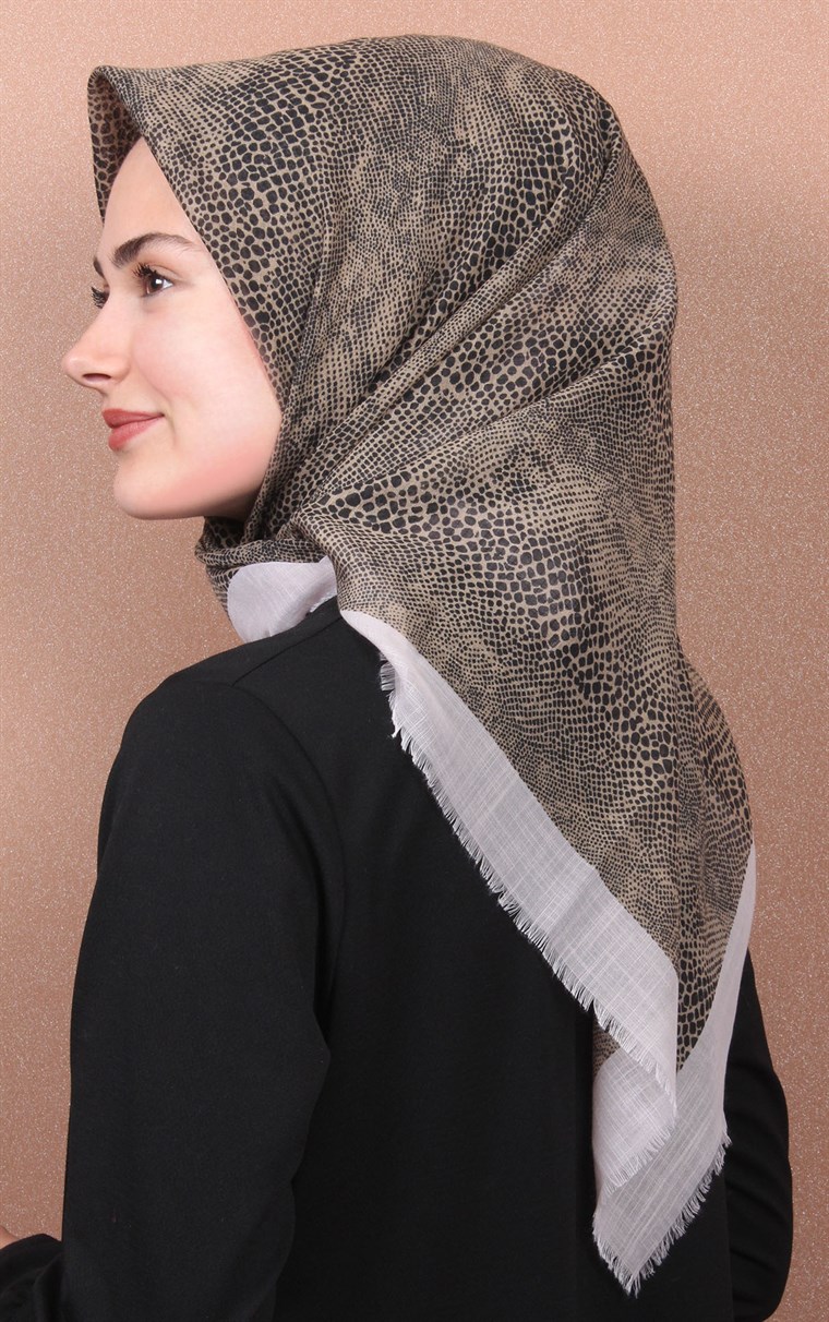 Pamuklu Trend Eşarp  1716-4