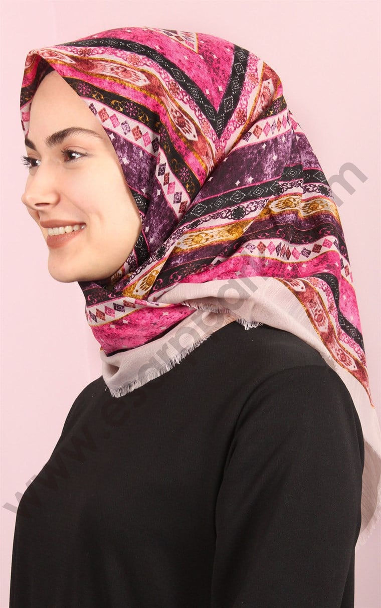 Pamuklu Trend Eşarp  1716-9