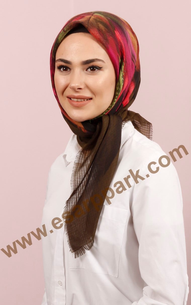 Pamuklu Trend Eşarp  1717-15