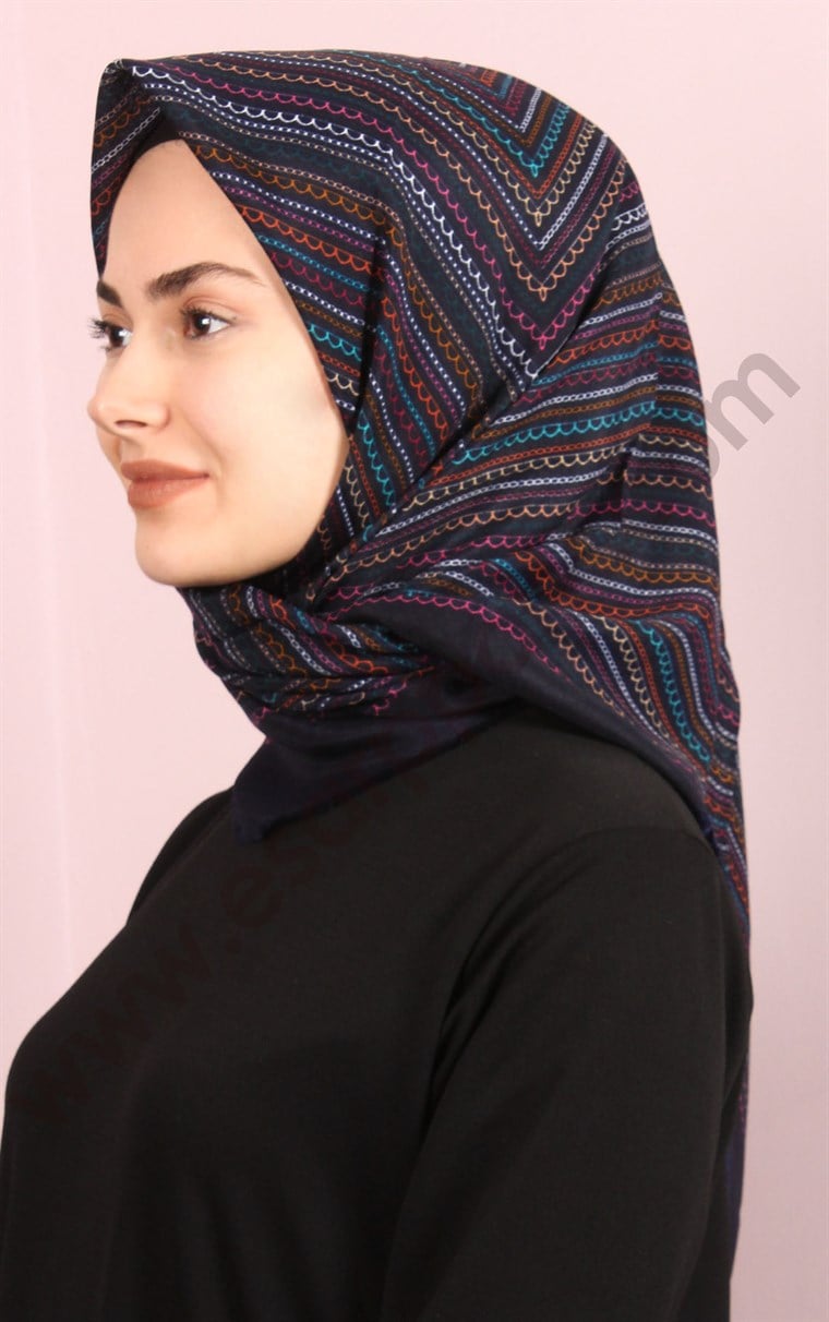 Pamuklu Trend Eşarp  1717-2