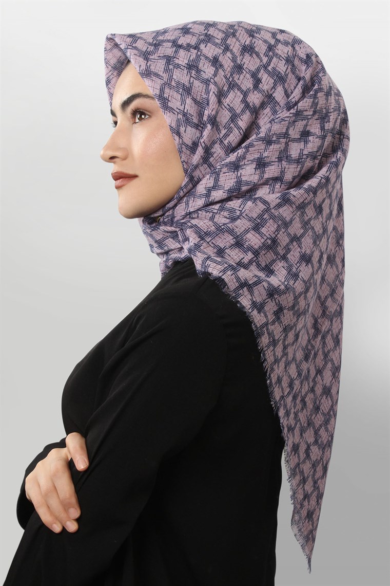 Pamuklu Trend Eşarp  1717-7