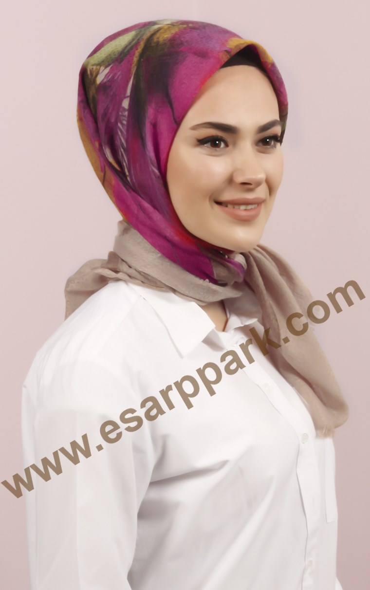 Pamuklu Trend Eşarp  1717-9