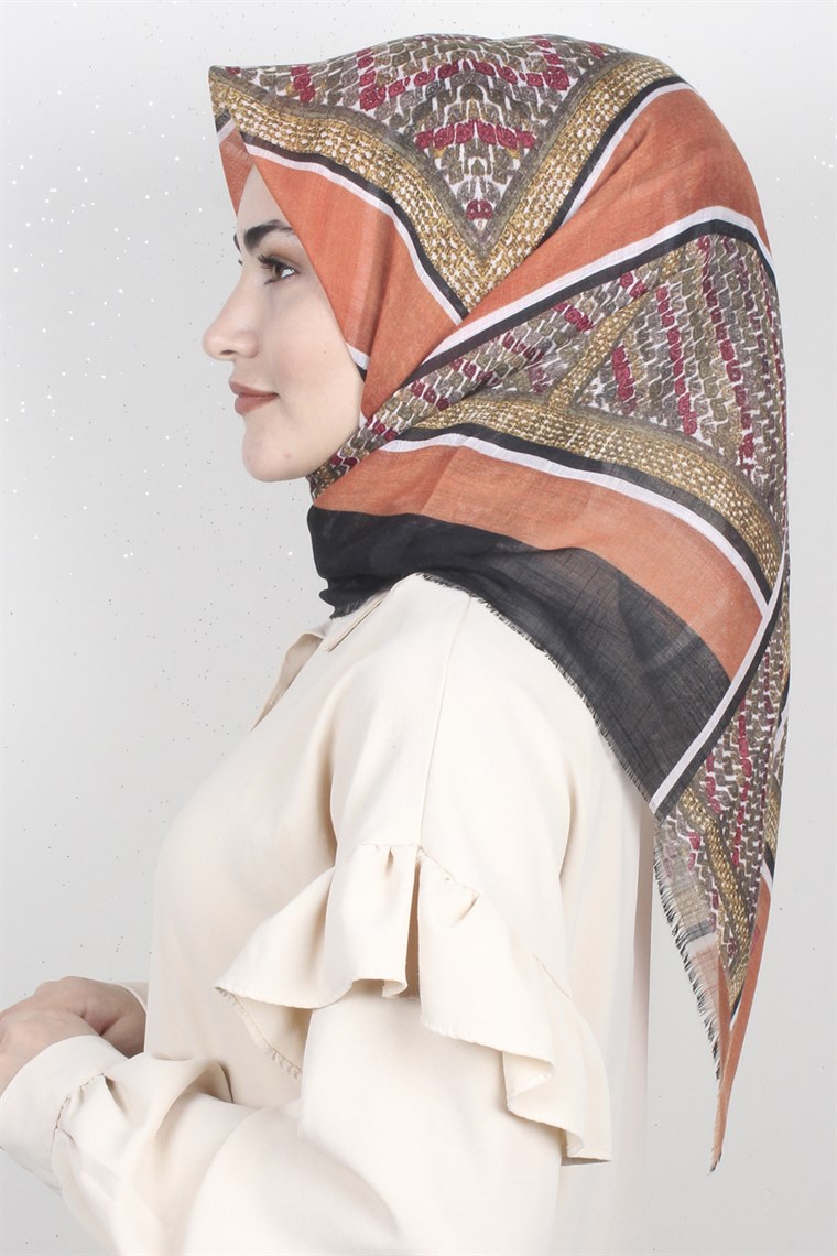 Pamuklu Trend Eşarp  9979-7