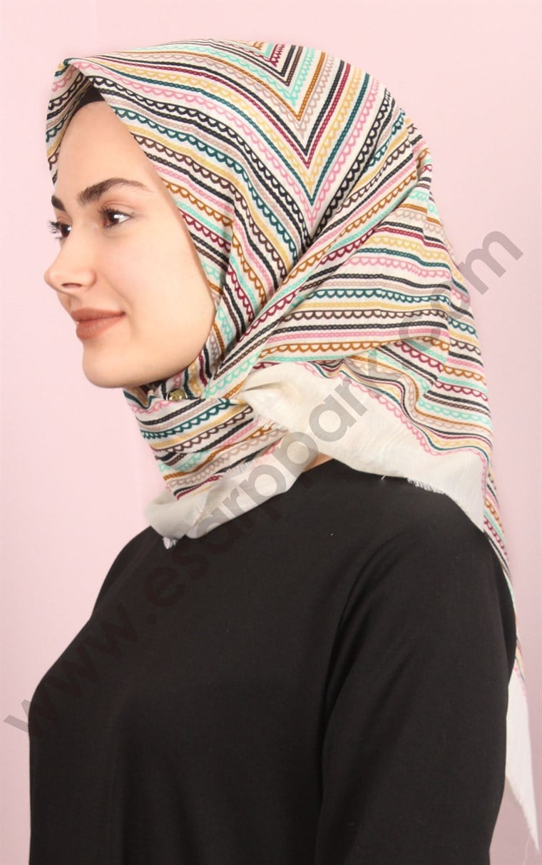 Pamuklu Trend Eşarp 1087-5