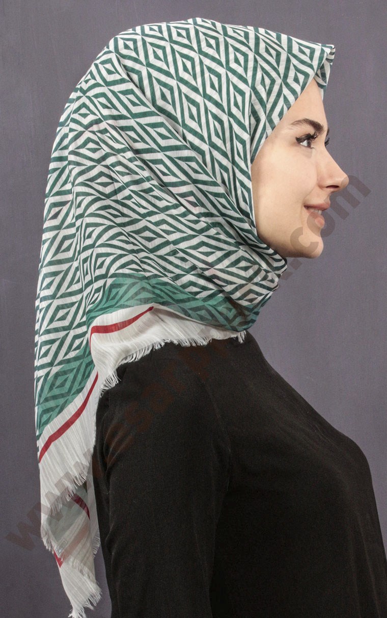 Pamuklu Trend Eşarp 1703-16