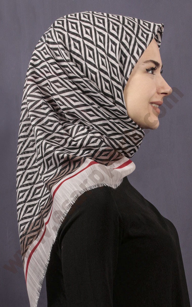 Pamuklu Trend Eşarp 1703-8