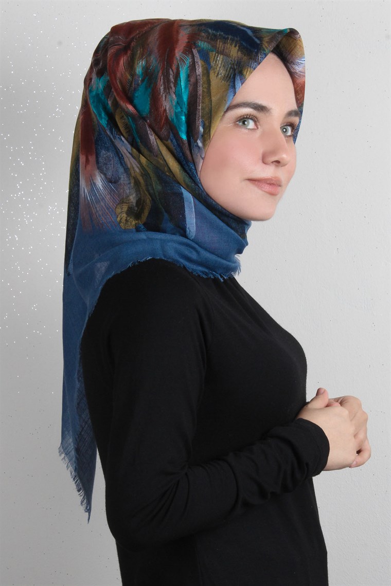 Pamuklu Trend Eşarp 1704-8