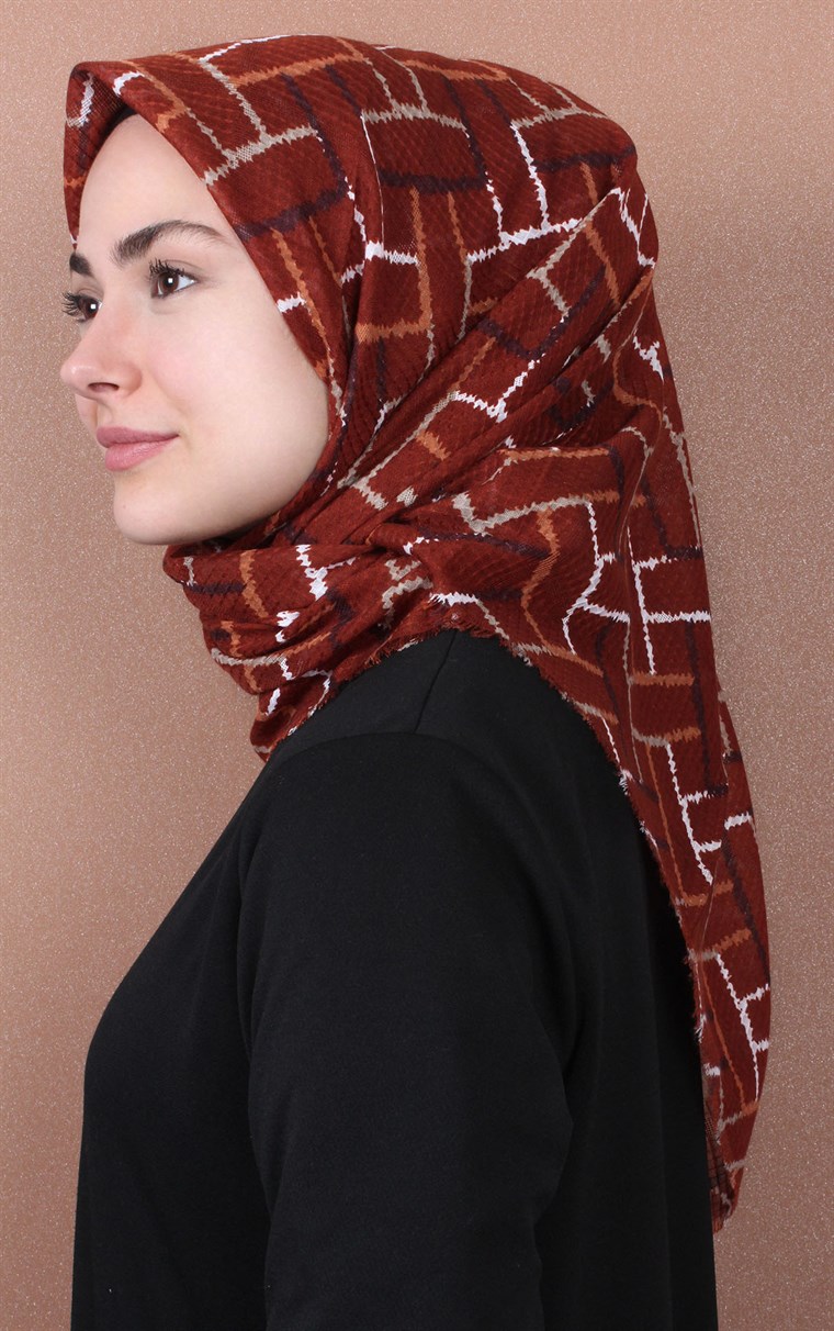 Pamuklu Trend Eşarp 1719-12