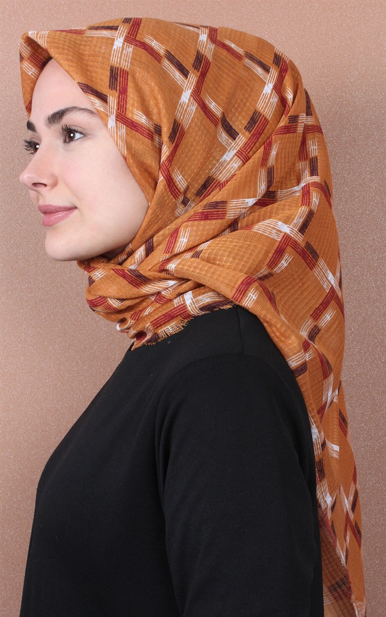Pamuklu Trend Eşarp 1720-6