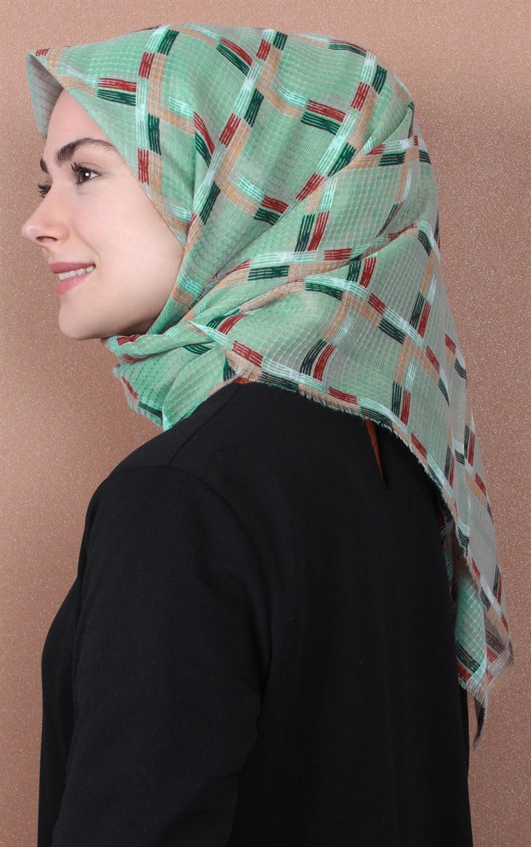 Pamuklu Trend Eşarp 1721-10