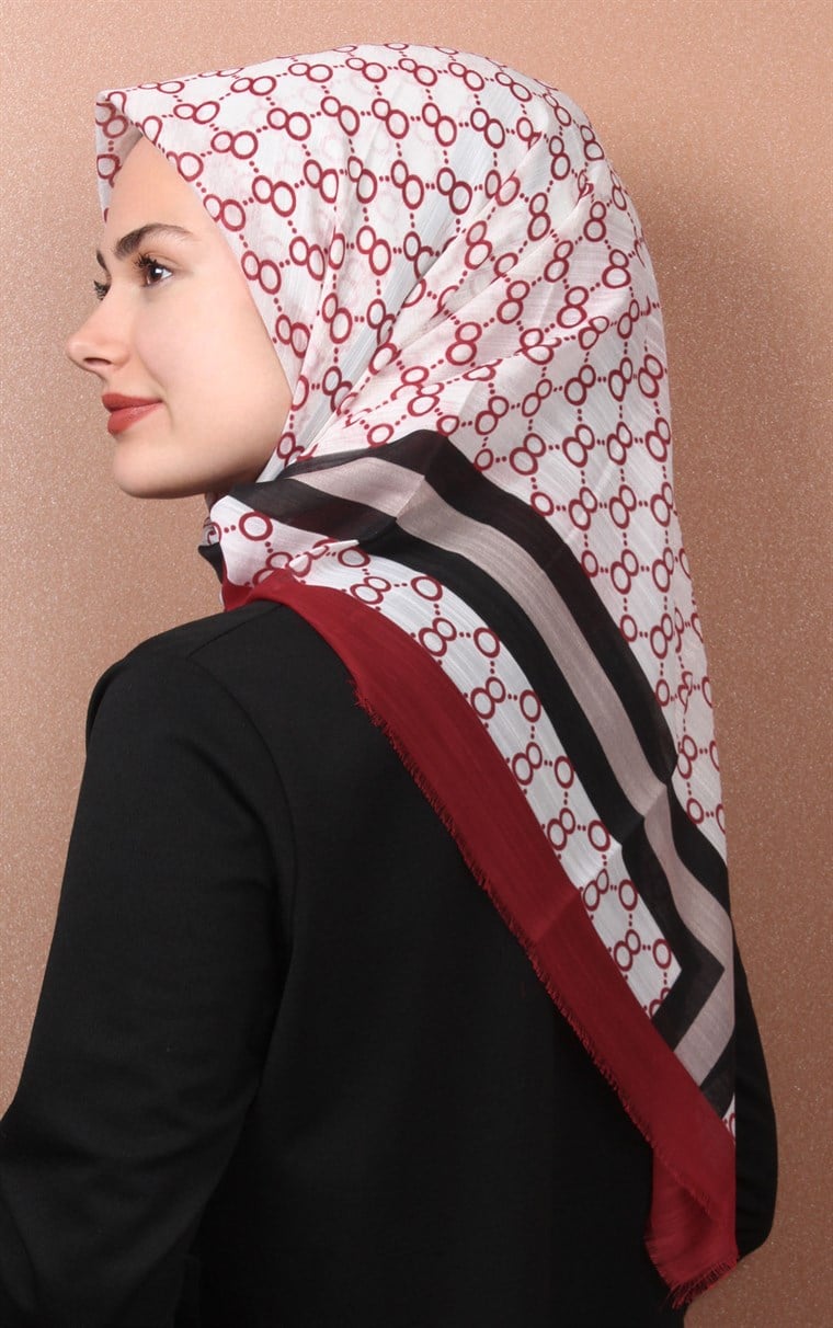 Pamuklu Trend Eşarp 1721-4