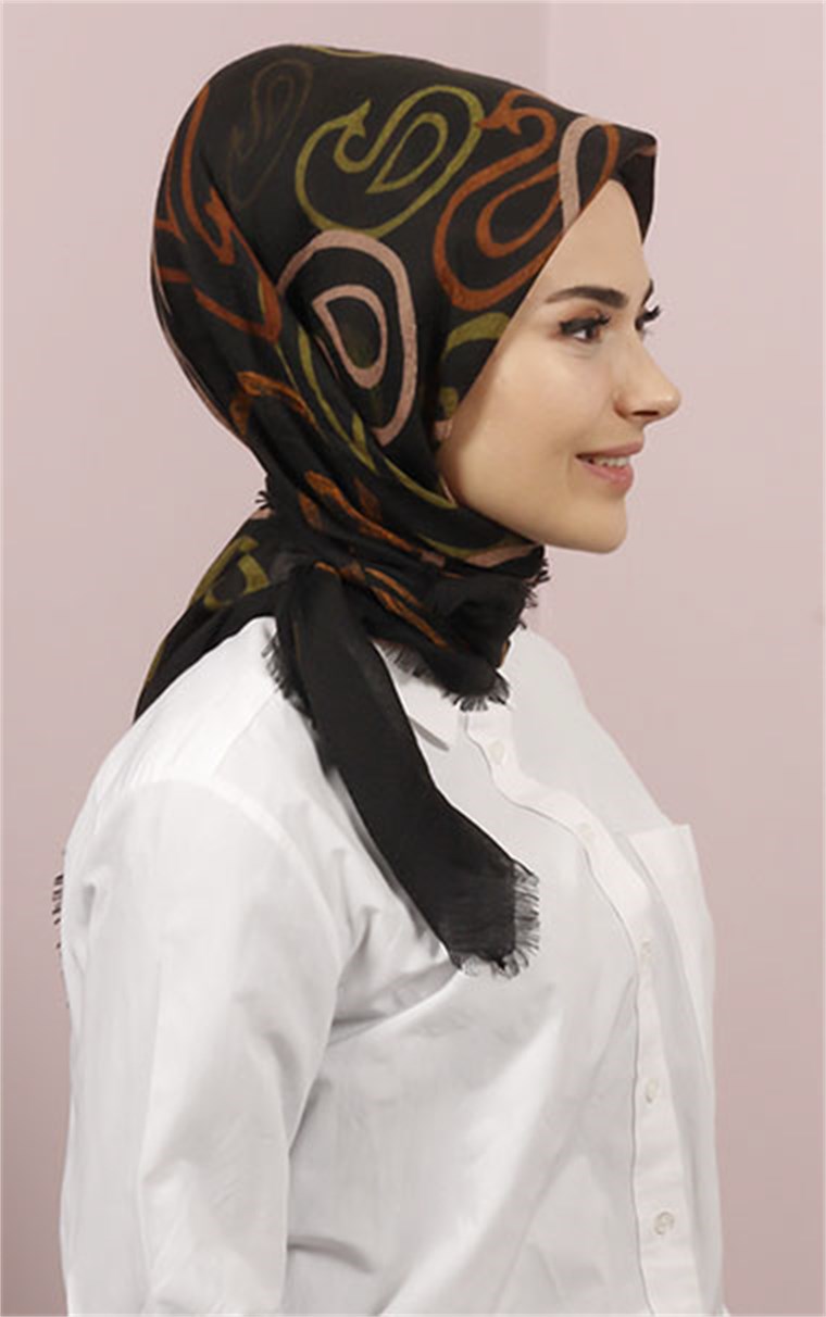 Pamuklu Trend Eşarp 1723-14