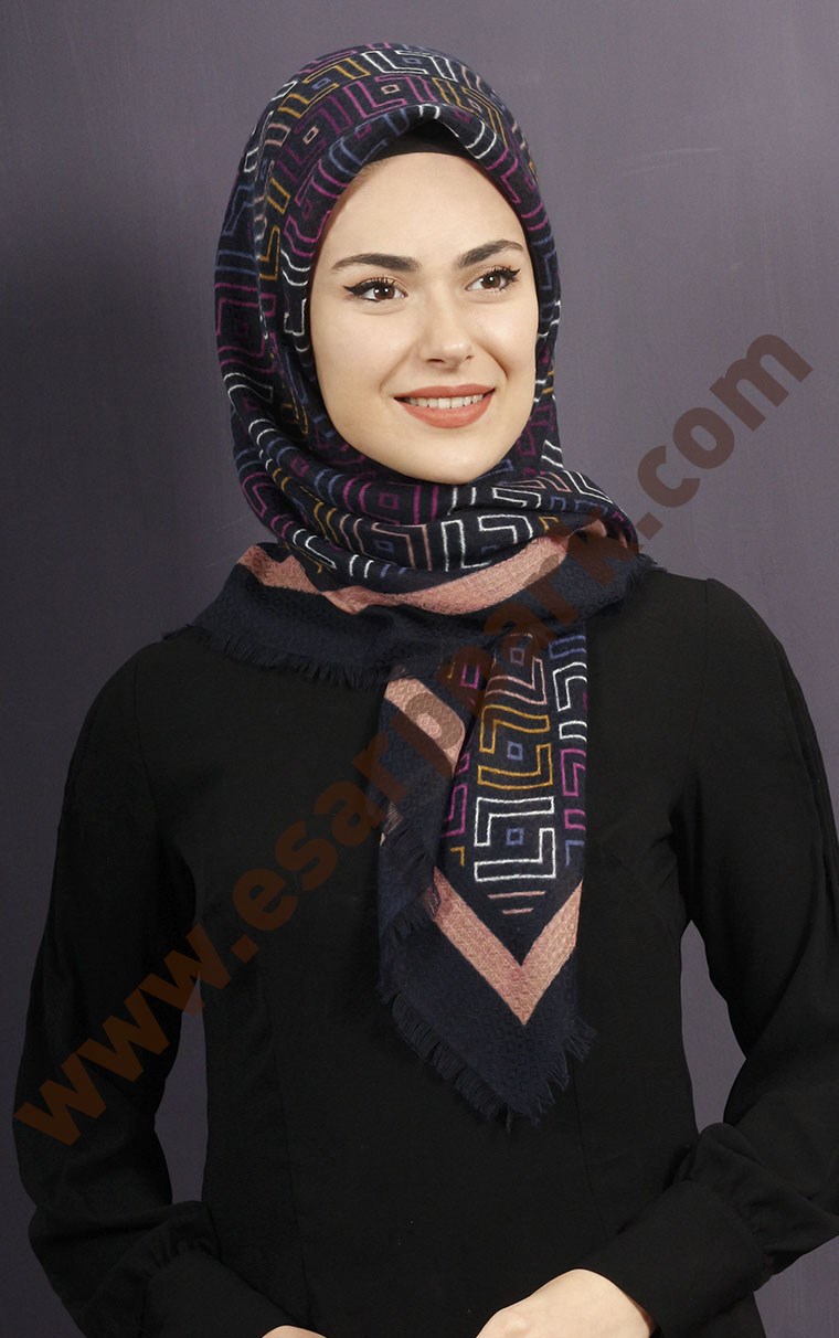 Pamuklu Trend Eşarp 1724-12