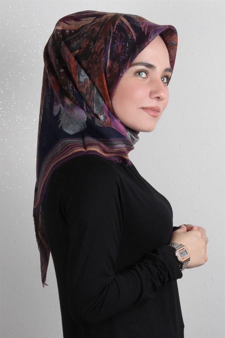 Pamuklu Trend Eşarp 1729-14