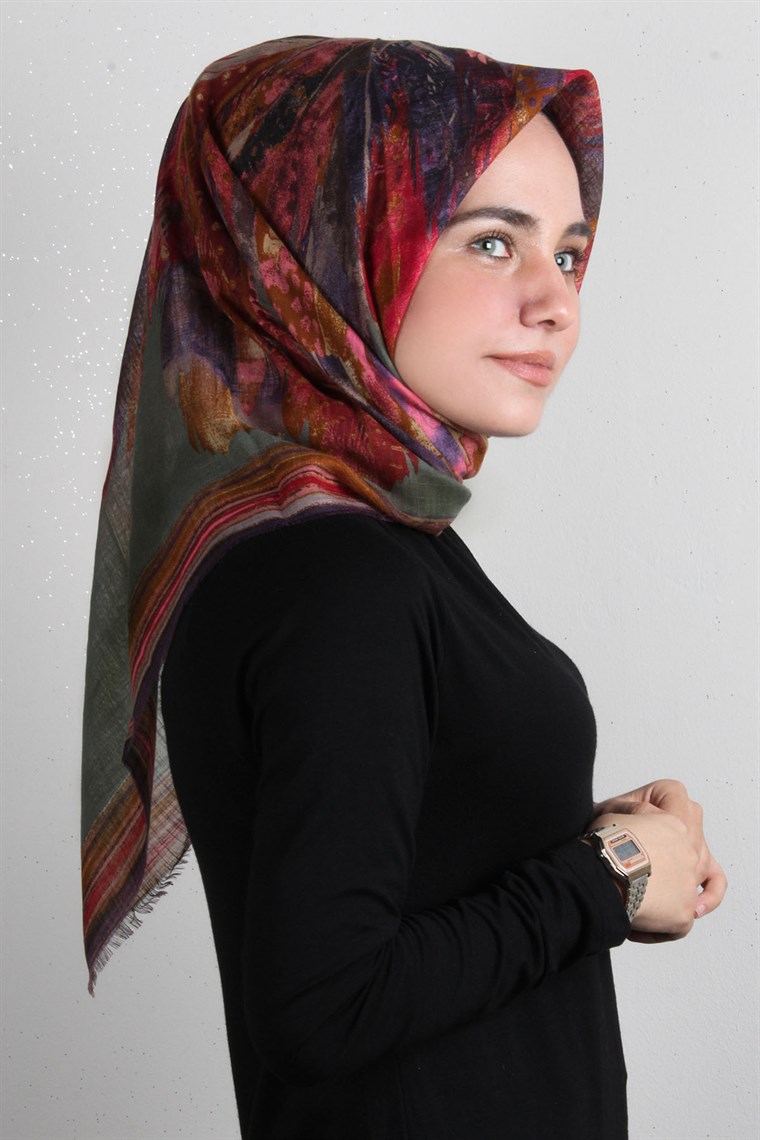 Pamuklu Trend Eşarp 1729-7