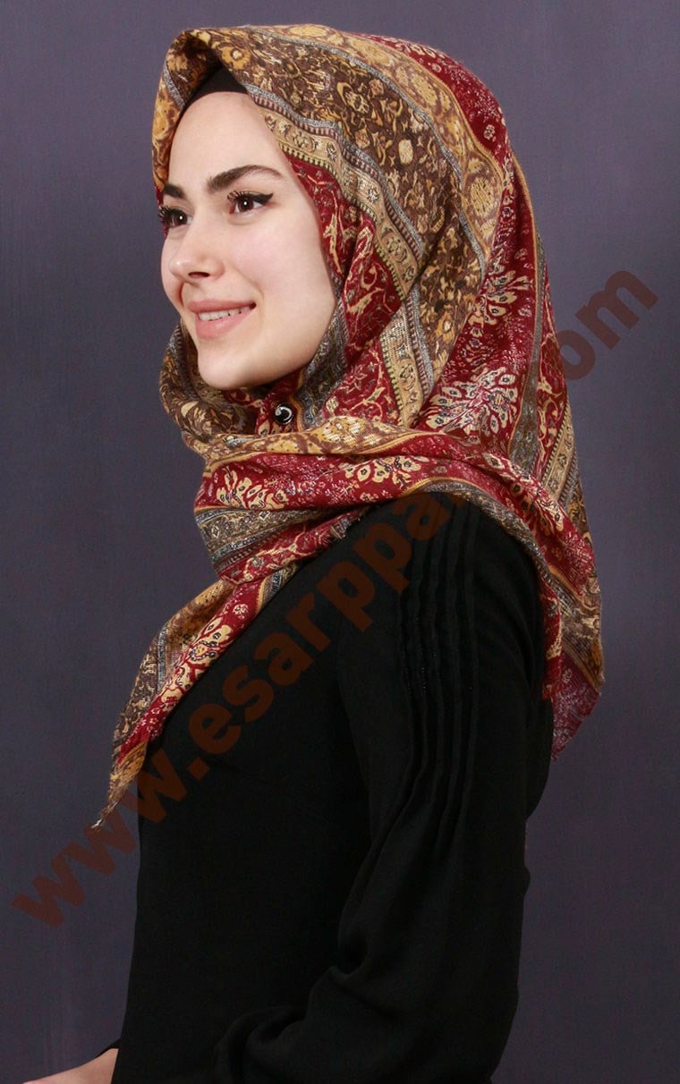 Pamuklu Trend Eşarp 1730-6