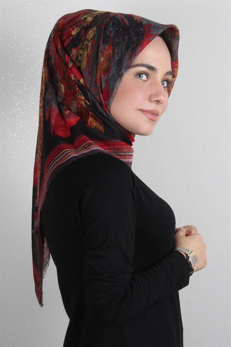 Pamuklu Trend Eşarp 1731-2