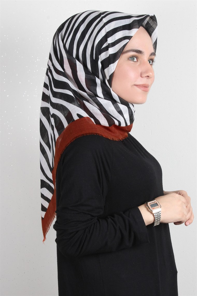 Pamuklu Trend Eşarp 1739-10