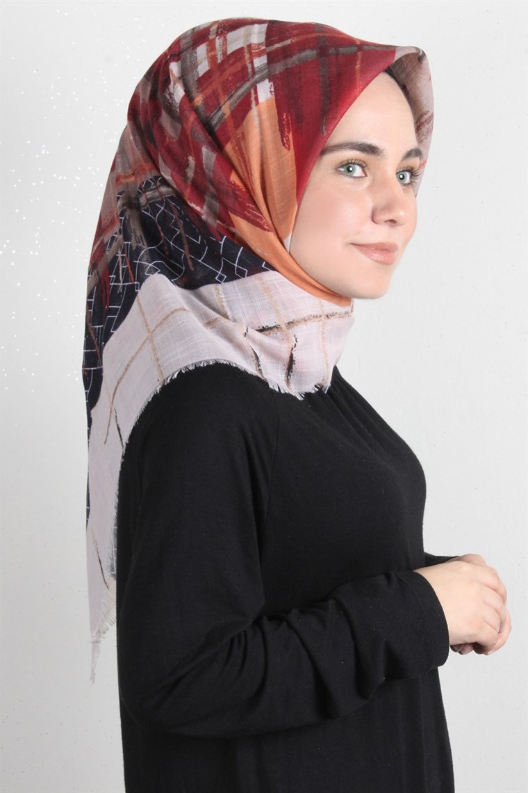 Pamuklu Trend Eşarp 1740-11