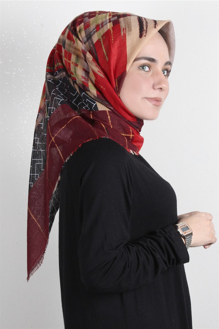 Pamuklu Trend Eşarp 1740-2