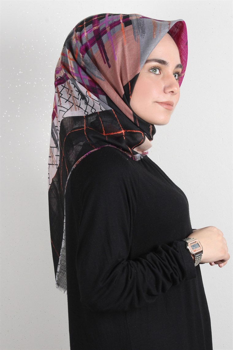 Pamuklu Trend Eşarp 1740-6