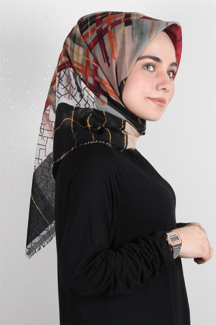 Pamuklu Trend Eşarp 1740-8