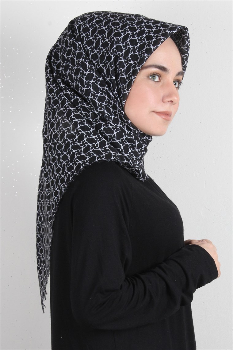 Pamuklu Trend Eşarp 1741-2