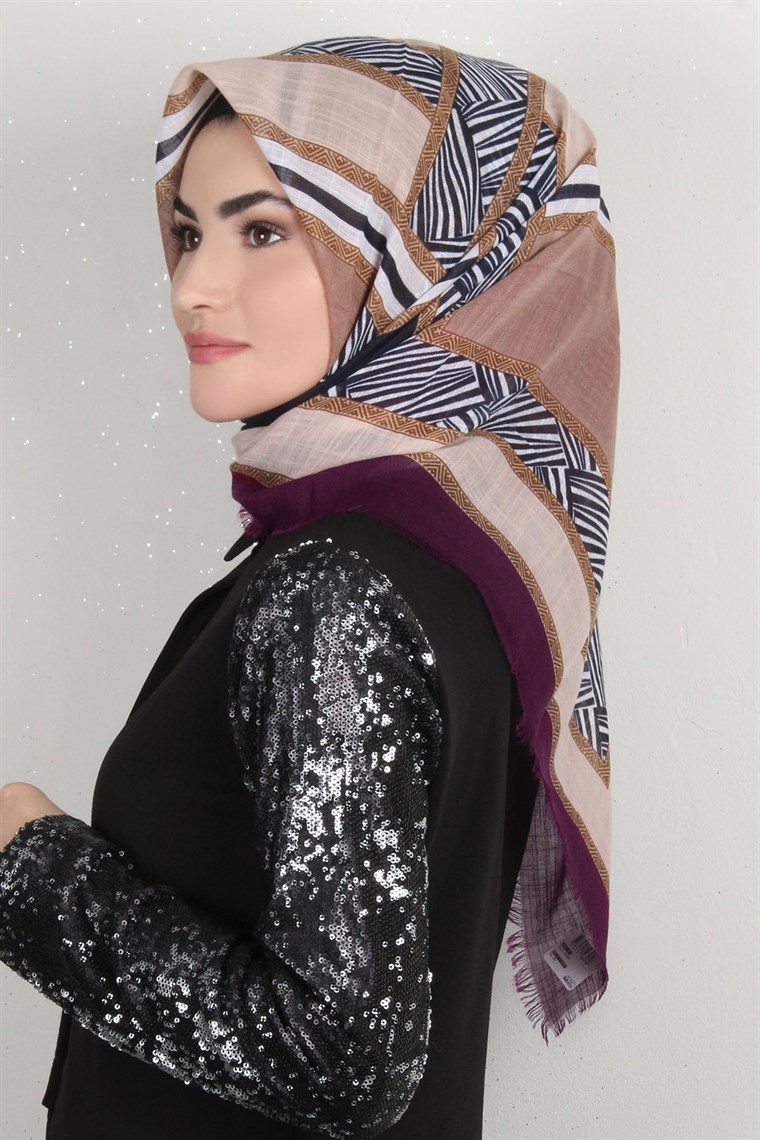 Pamuklu Trend Eşarp 1742-15