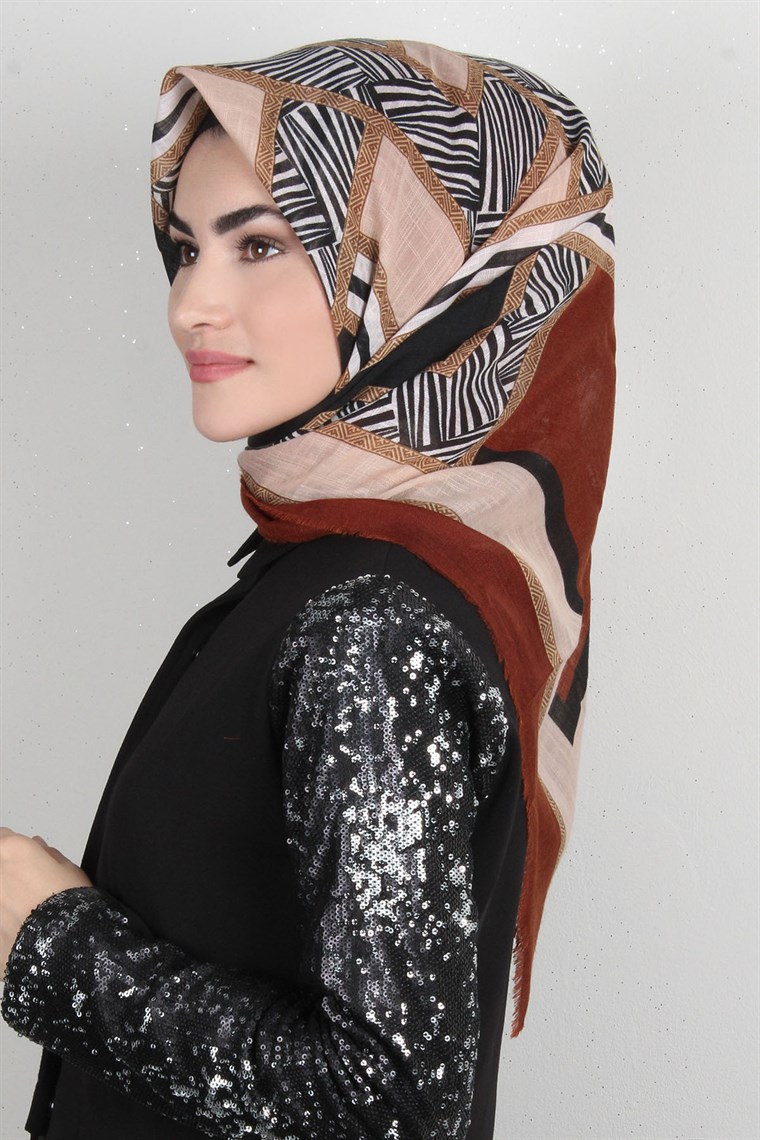 Pamuklu Trend Eşarp 1742-5