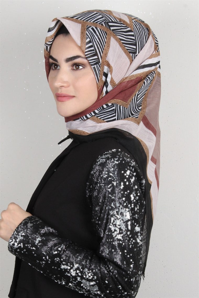 Pamuklu Trend Eşarp 1742-6