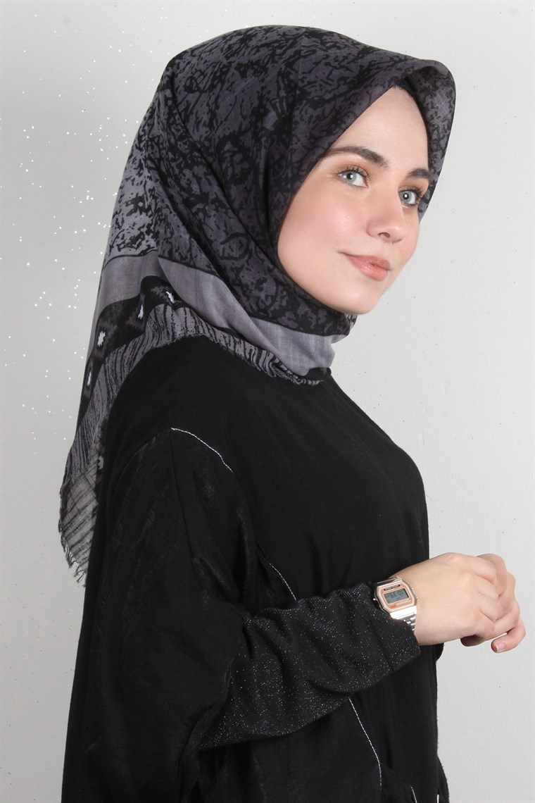 Pamuklu Trend Eşarp 1744-4